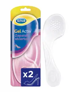 Scholl - Plantillas Mujer Zapatos Abiertos Gel Activ