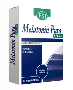 ESI - 30 Tabletas Melatonin Pura 1,9 Mg