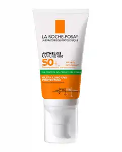 La Roche Posay - Protector Solar Rostro Anthelios Toque Seco SPF50+ Piel Sensible 50 Ml La Roche-Posay