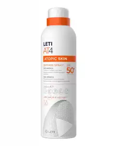 Leti - Spray Protector Solar Defense SPF50+ 200 Ml AT4