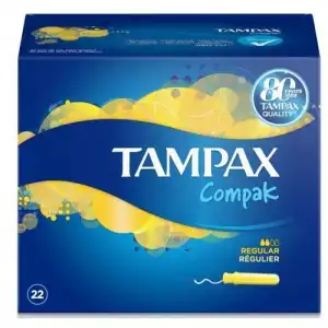TAMPAX Compak Regular 36 und 36 Uds Tampones
