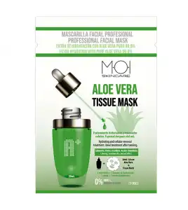 M.O.I. Skincare - Mascarilla facial profesional - Áloe vera puro