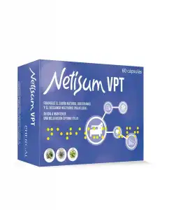 Netisum - 60 Cápsulas VPT Para El Sueño