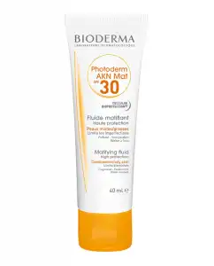 Bioderma - Fluido Photoderm Akn Mat SPF30 UVA 13 Pieles Grasas Y Acnéicas