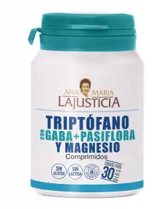 Ana Mª Lajusticia - Comprimidos Triptófano Con Gaba + Pasiflora Y Magnesio