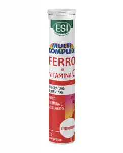 ESI - 20 Comprimidos Vitamina C + Hierro Efervescente