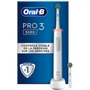 Oral-b Cepillo Eléctrico Pro 3 3000 Blanco, 1 un