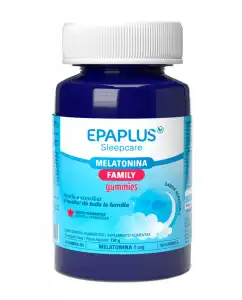 Epaplus - 50 Gummies Para Conciliar El Sueño Melatonina Family