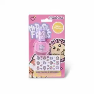 Martinelia Estuche My Best Friends Nail Polish and Stickers, 1 pcs