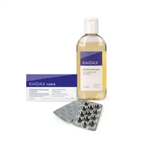 Pack Kaidax Forte + Champú AnticaÃda