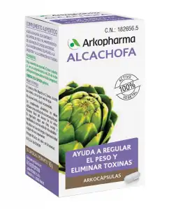 Arkopharma - 80 Cápsulas Dietéticas Alcachofa