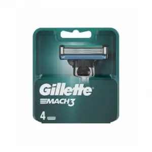 Gillette Gillette Cargador Recambio Mach3, 4 un