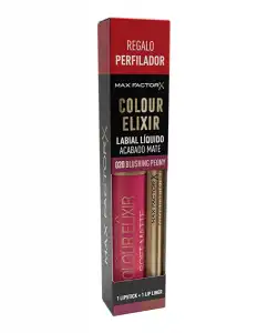 Max Factor - Pack Labial Líquido Colour Elixir Soft Matte + Lip Liner