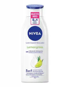 NIVEA - Loción Corporal Lemongrass 5 En 1 Cuidado Completo