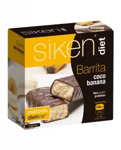 Siken® - Barritas Coco-Banana Sikendiet Siken