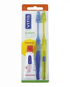 Vitis - Duplo Cepillo Dental Access Suave